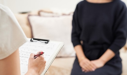 初回は丁寧なカウンセリングがあります